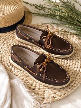 Sperry Top Sider Bluefish Leopard Boat Shoe 5.5